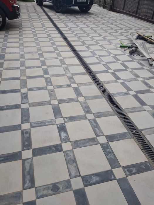 Укладка брусчатки