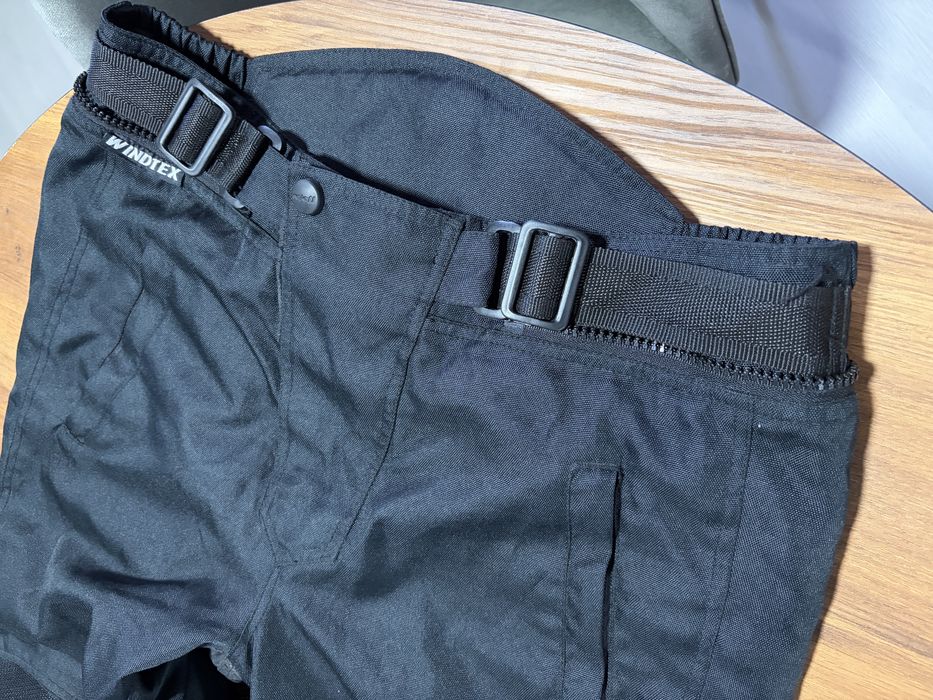 Pantaloni moto textil, protectii, XL.