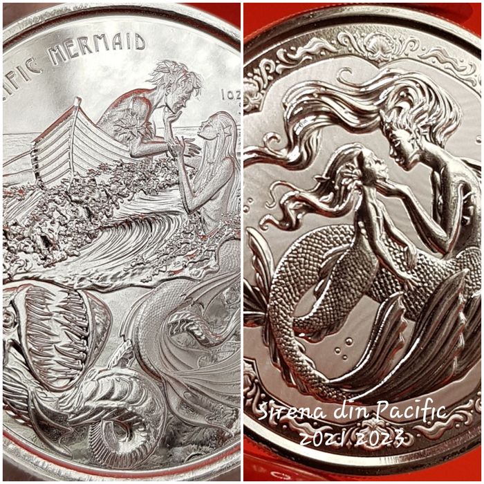 SUA Scottsdale Mint monede argint lingou 999