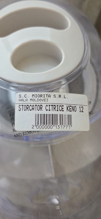 Storcator fructe Nou