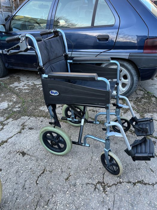 Ръчна инвалидна количка Daus алуминиева