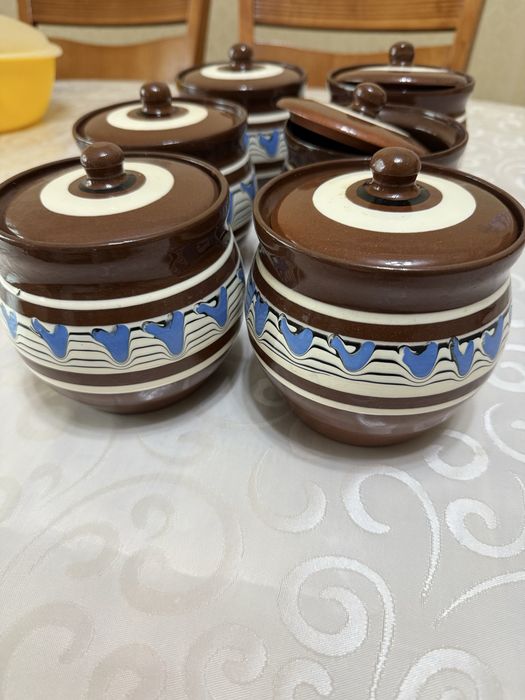 Керамические горшки для запекания