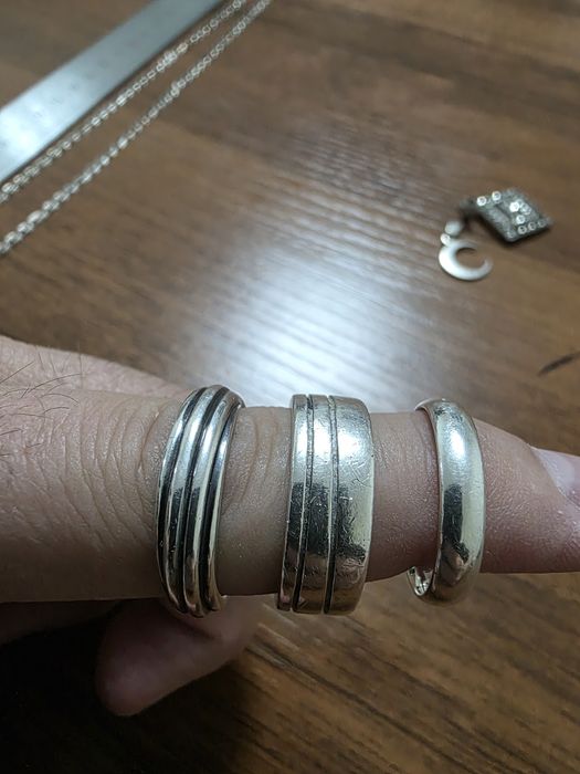 Браслеты, кольца, цепочка