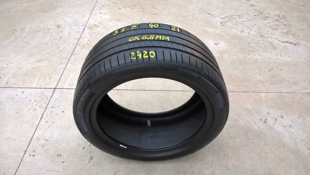 Doua anvelope vara 315 40 21 pirelli p zero MO profil 6,8 mm dot 2420
