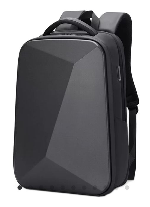 Rucsac laptop cu carcasa rigida si cifru antifurt