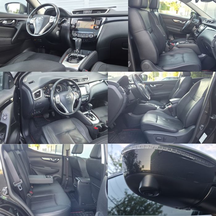 Nissan Qashqai 1.6DCI 131CP Automat Piele Panoramic Distronic Lane Side Asisst Navi Cameră 360°