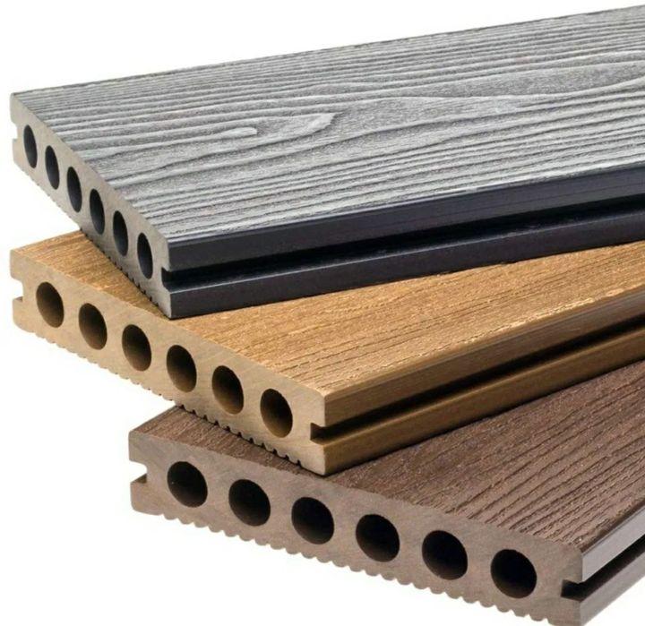 Продажа ДПК (древесно полимерный композит) террасная доска.