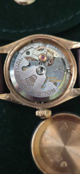 Rolex vintage винтидж 18 карата жълто злато