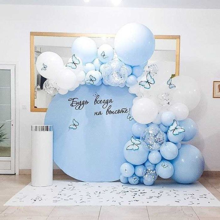 декорации шарами