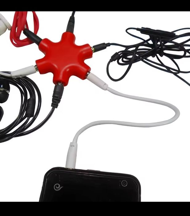 Разклонител/Сплитер за 3.5мм Аудио Жак за Слушалки, Аудио системи и др