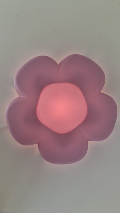 Aplica led, floare lila Ikea UPPLYST