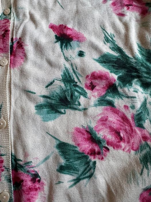 Weekend MaxMara cardigan matase/bumbac M-L nou