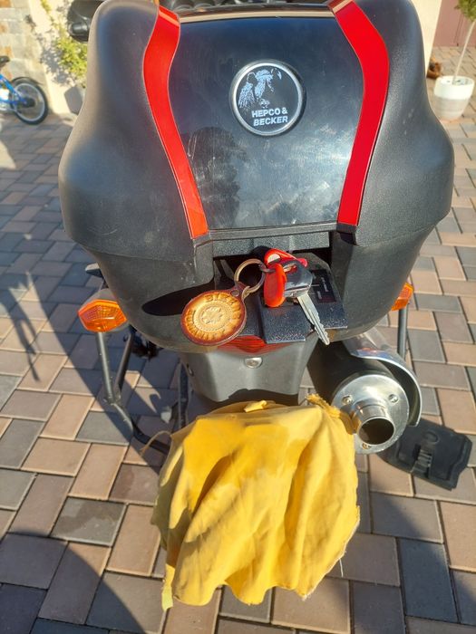 Topcase Hepco&becker +placa fixare