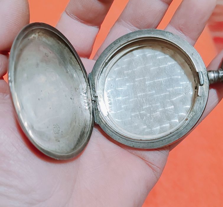 Carcasa ceas din argint, an 1848