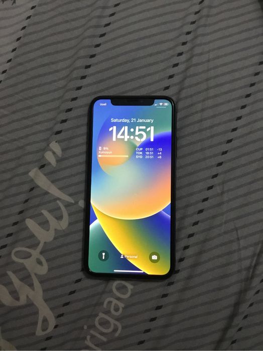 iphone X 87%yomkost radnoy