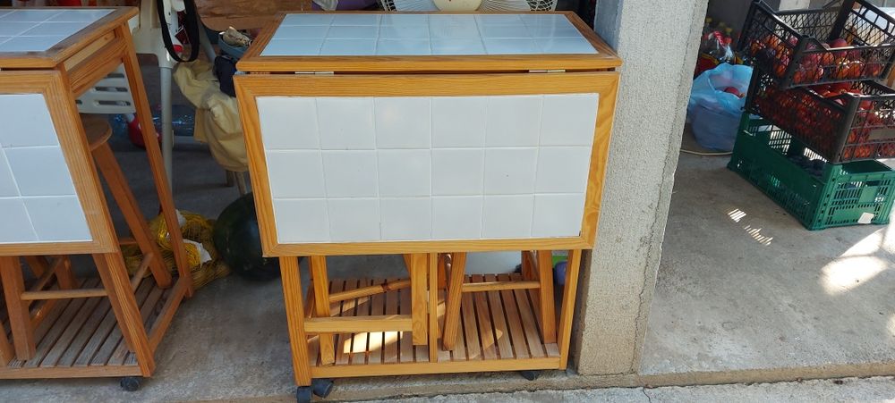 Mesa / carut bucatarie / terasa  rabatabila / extensibila