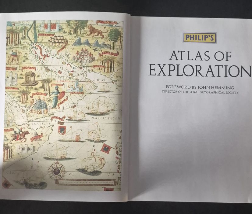 Philip’s Atlas of Explorations – hardcover, ENG, Royal Geographical So