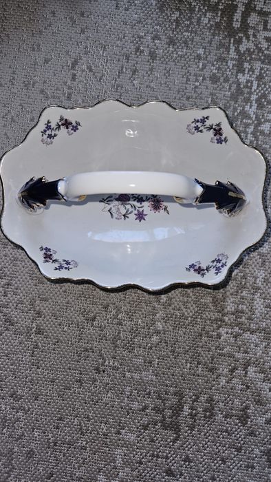 Pachet obiecte vintage, set portelan + ceas pendula