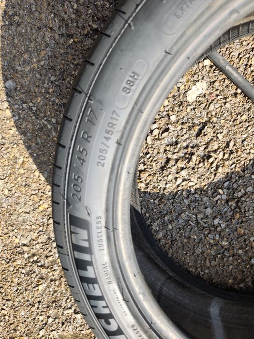 205/45/17" 4бр Michelin primacy 4,dot1623,7mm