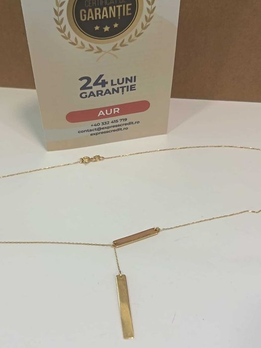 (AG41) Lant aur, 14k b51386.2 Certificat de garantie