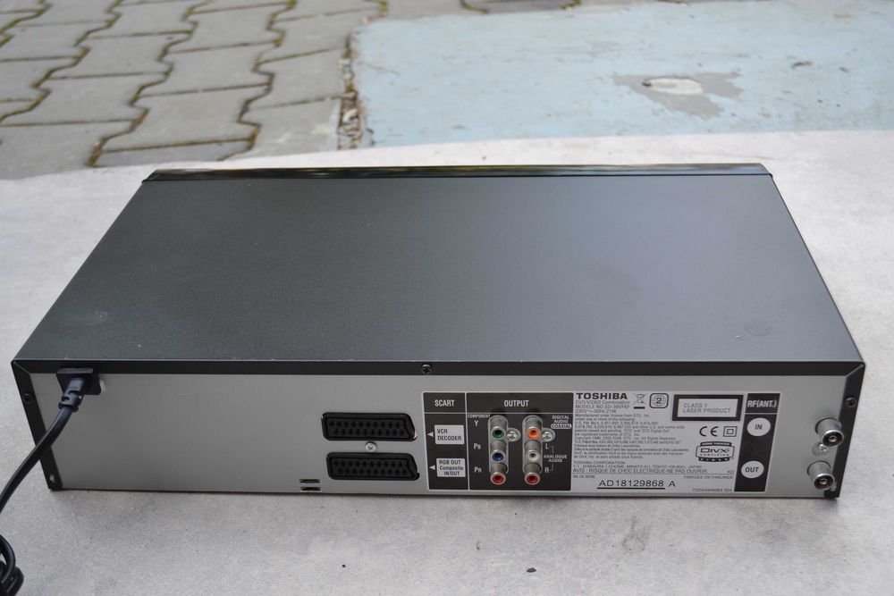 Video Recorder +Dvd player Toshiba SD 38VF