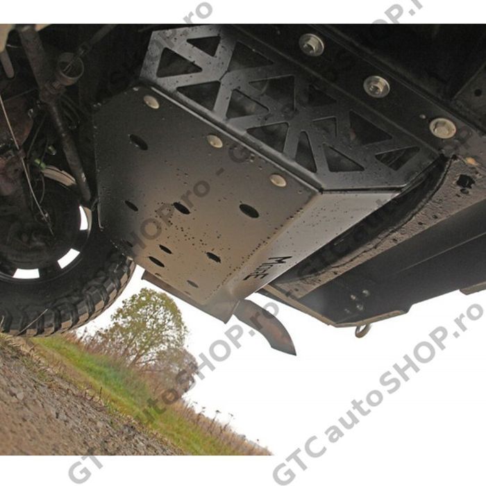 Scut rezervor aluminiu M4x4 Toyota Land Cruiser J95 LWB