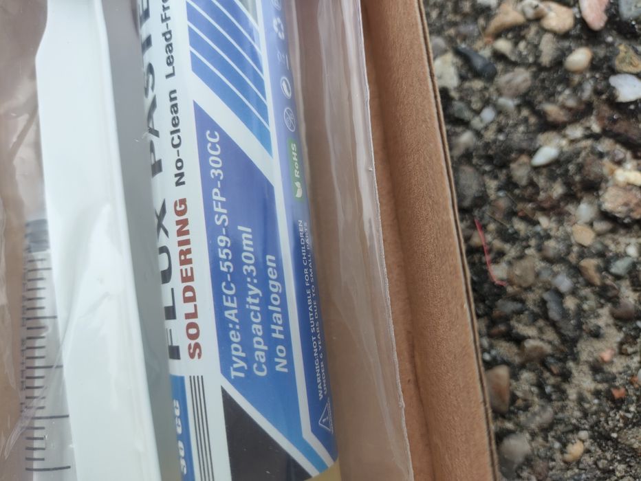 Pasta de flux pentru lipituri curate, Flux Paste 30CC