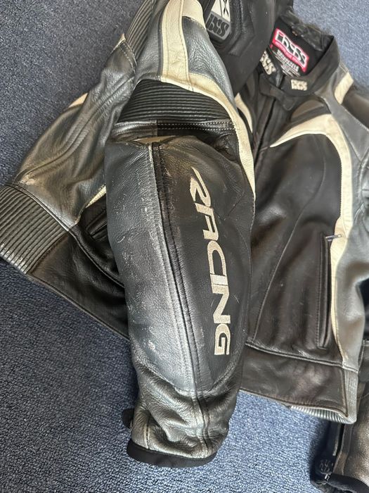 Geacă Moto Piele iXS (Swiss Design) - Mărimea 54 (L/XL) - Protecții CE