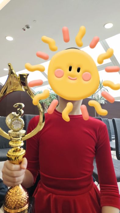 Платье рейтинговое для бальных танцев