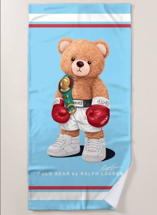Страхотна плажна хавлия POLO RALPH LAUREN размер 180см на 90см