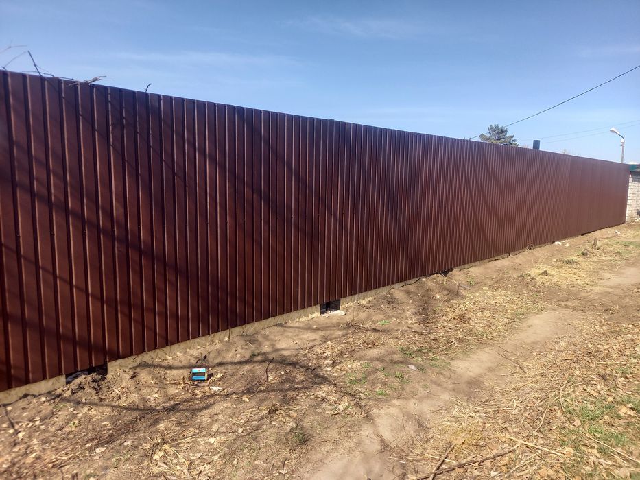 Заборы ворота под ключ