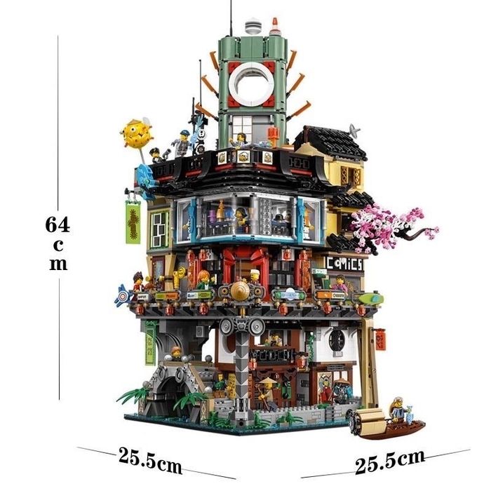 Конструктор Ninjago Sity- Битва в храме город