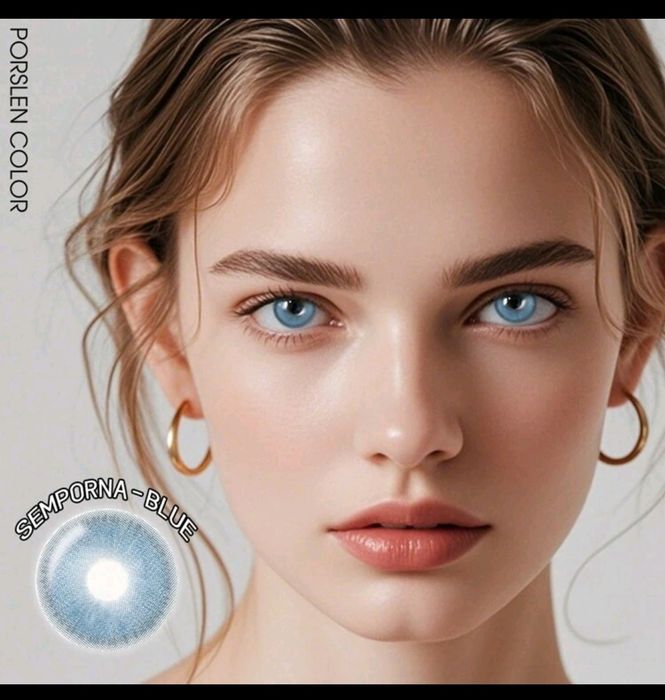 Едногодишни Цветни контактни лещи без диоптър