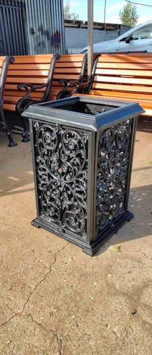 Урна уличная чугунная