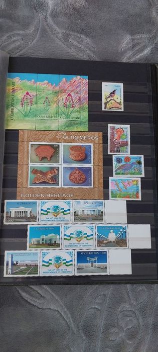 Марки Узбекистана с ¹⁹92-²⁰16 года