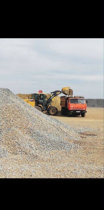 Песок щебень доставка костанай