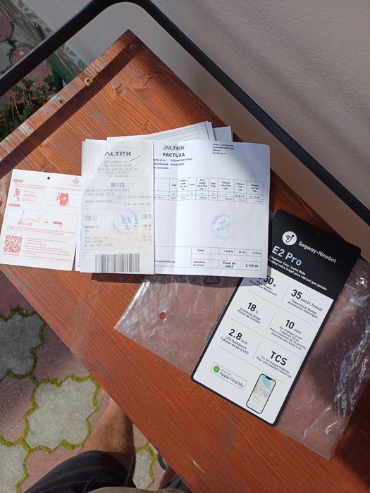 Trotineta electrica NinobotE2pro in garantie!