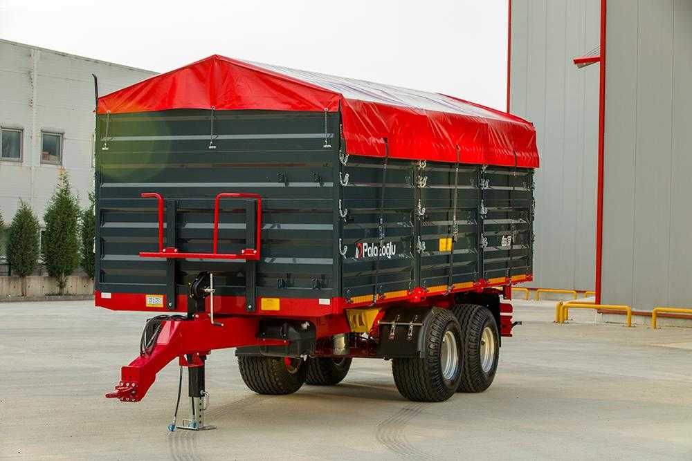 Remorca agricola, remorca transport, remorca cereale 12 tone tandem