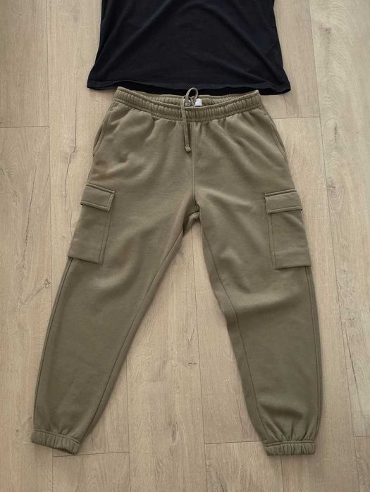 Pantaloni cargo bărbați Primark, mărimea L, kaki/olive