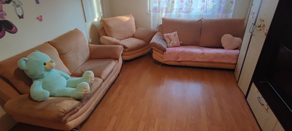 Set 2 canapele plus fotoliu