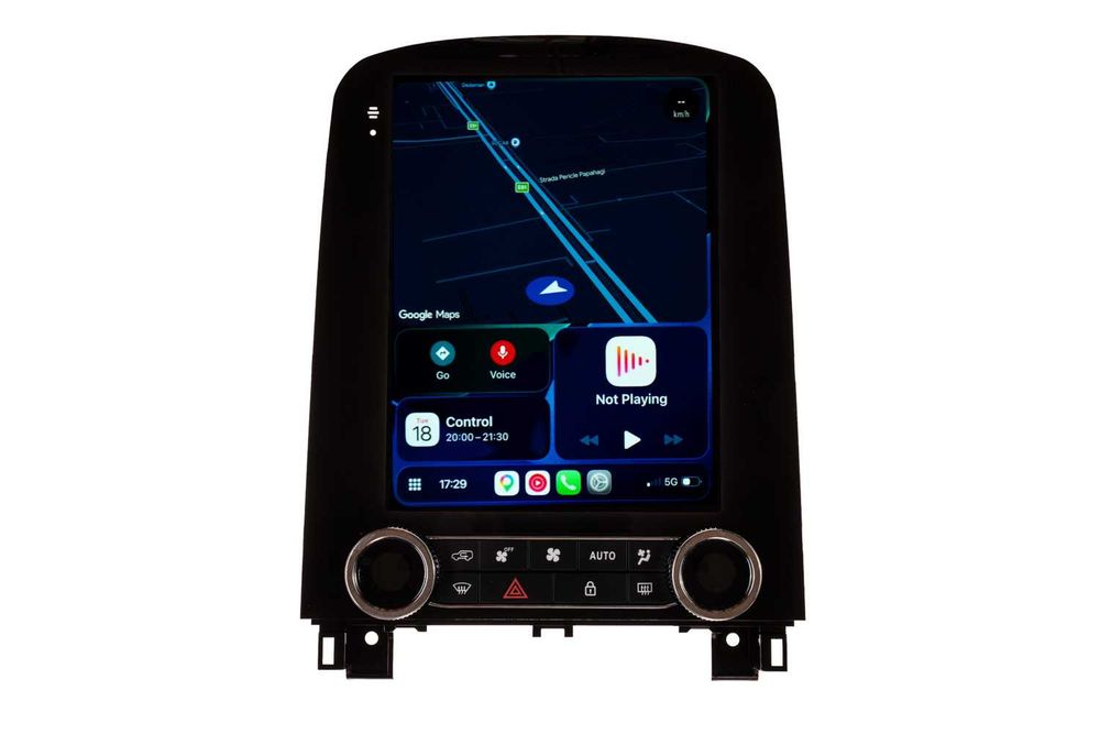 Navigatie Renault Scenic Tip Tesla Ecran Vertical , Carplay Wireless Android Auto + Camera