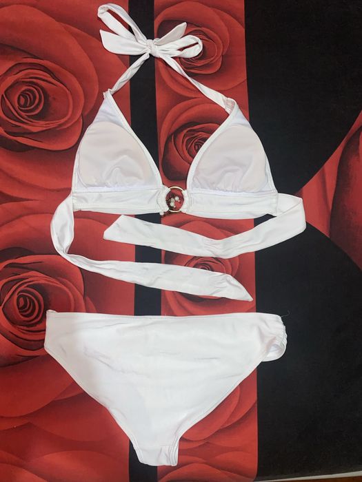 Set costum de baie alb marimea 40