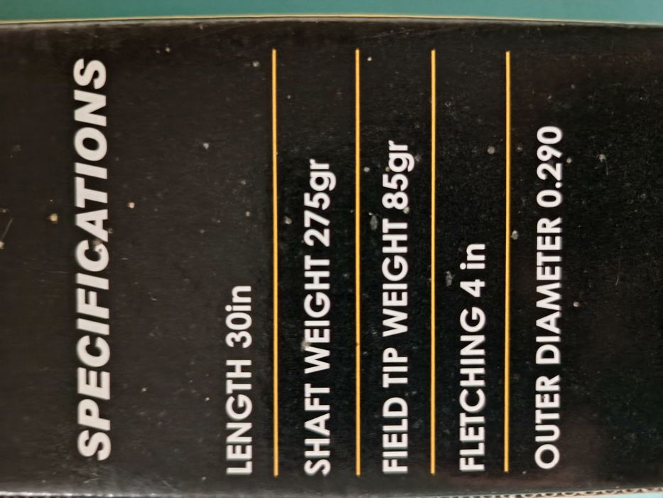 Set 6 Sageti Fibra de Carbon Sageata 76cm Foarte Ascutite Arc Tir