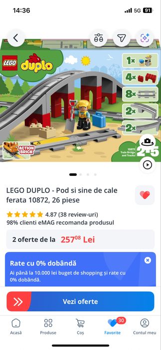 Lego 10874, 10882, 10872