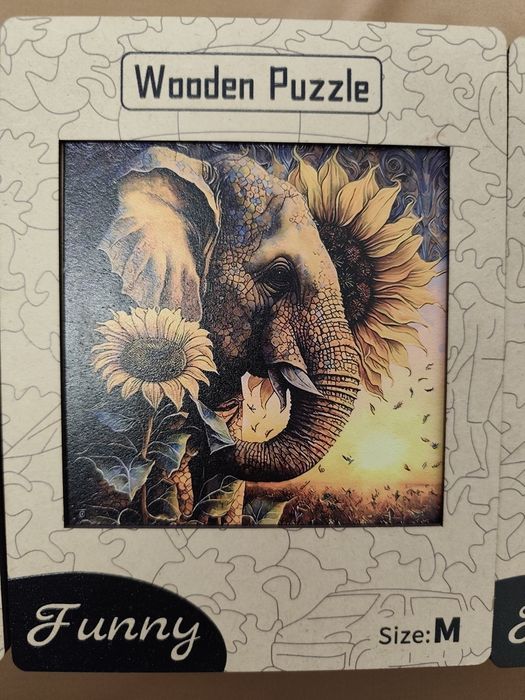 Дървени пъзели 3 броя