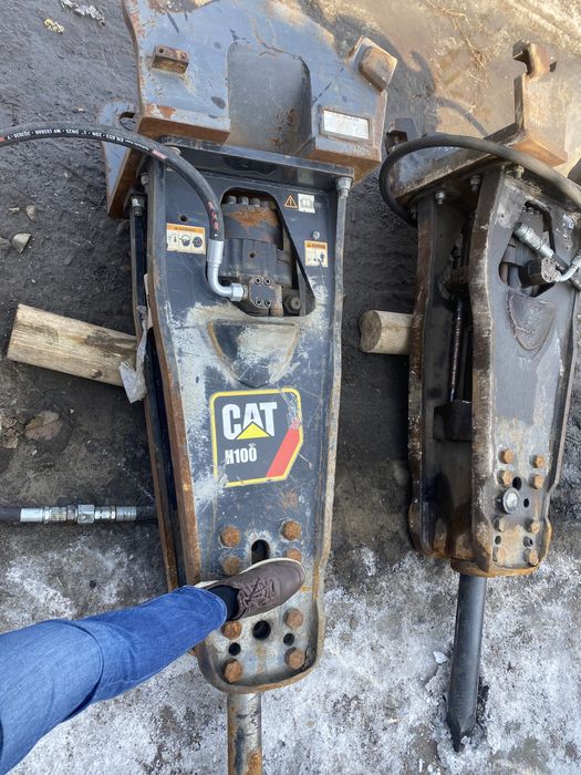 Экскаватор. Эксковатор. Гидромолот. Услуги. Есть гидромолот!