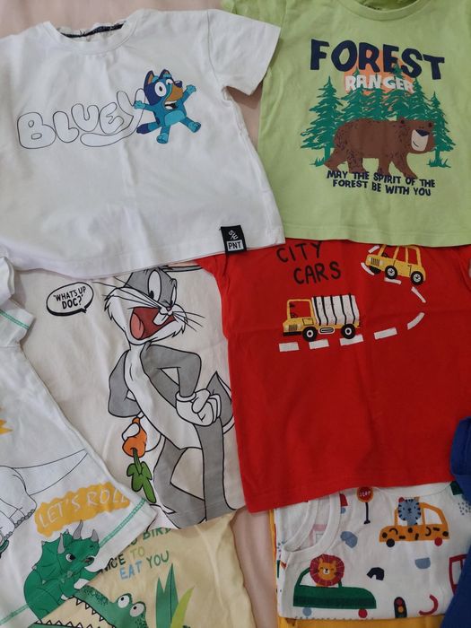 Лот дрехи за момче летни 86-92см
