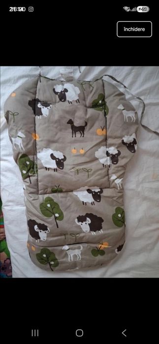 Salteluta moale pentru carucior