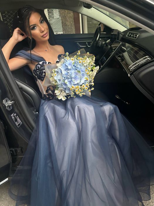 Бална рокля !Единствена като модел!Размер xs. Xxs