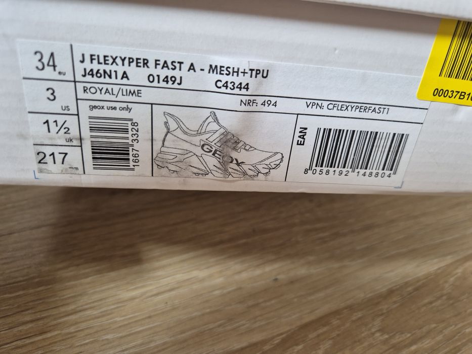 Adidasi geox marime 34